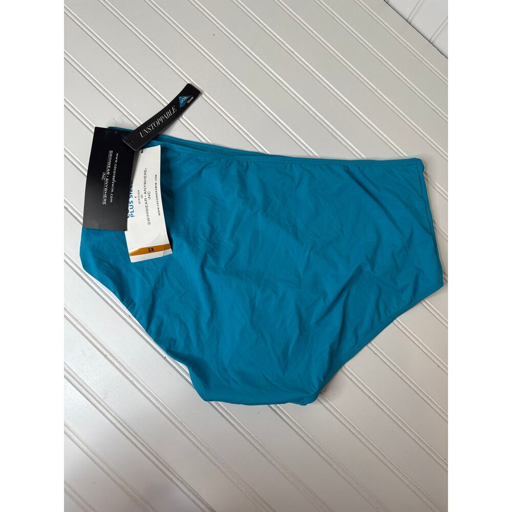 NWT Free Country Tie Dye Bandeau & Coco Reef Bikini Bottom Swim Bundle Plus 3X - Picture 9 of 9